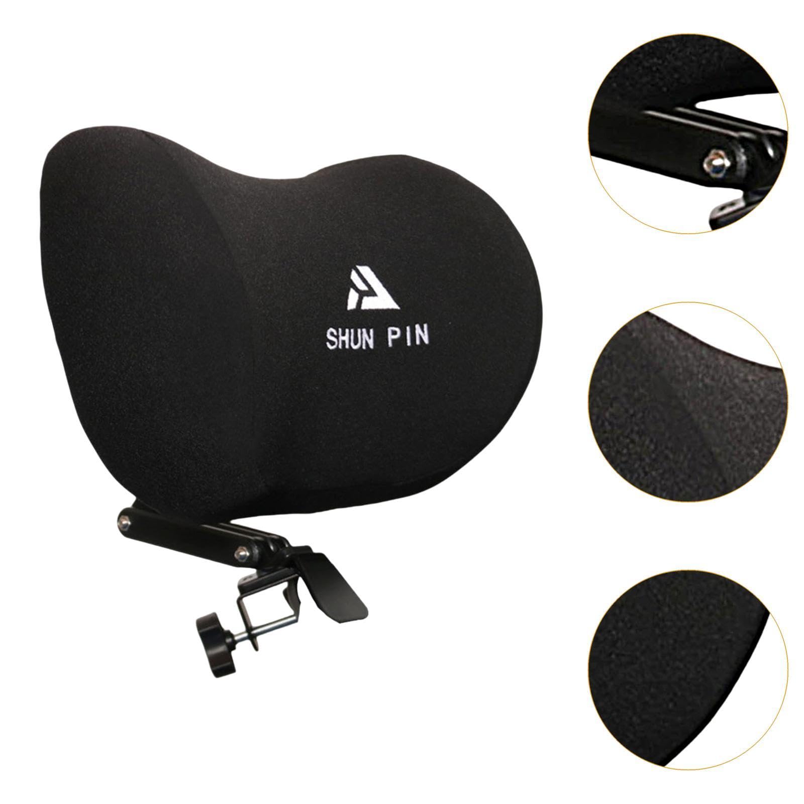 MagiDeal Reposacabezas Ajustables para Silla de Oficina Silla de Computadora Almohada Accesorio de Accesorio para El Cabezal para El Espesor del Respaldo del R, Esponja