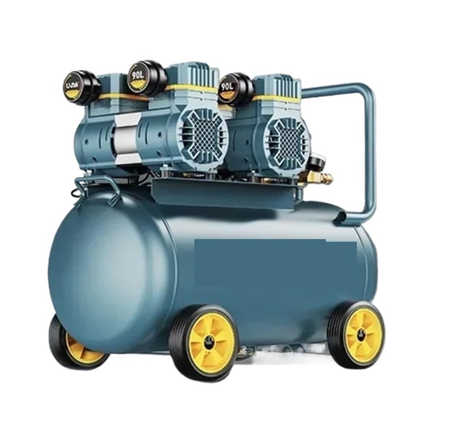 Compressore d'aria silenzioso Compressore d'aria silenzioso industriale senza olio portatile da 220 V(30L-1)
