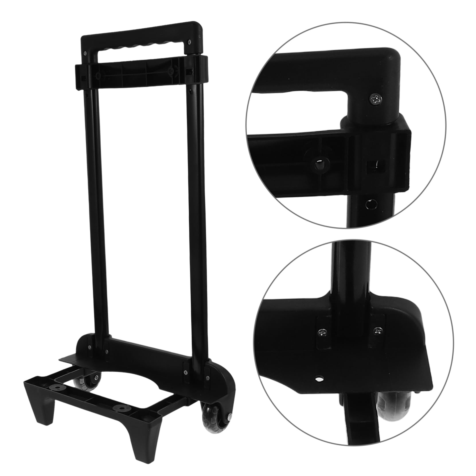 Carrito Plegable De Compras Con Mango Telescópico De Aleación De Aluminio Gran Capacidad Para Transporte De Comestibles Viajes Y Mudanzas Ligero Y Compacto Fácil De Mover