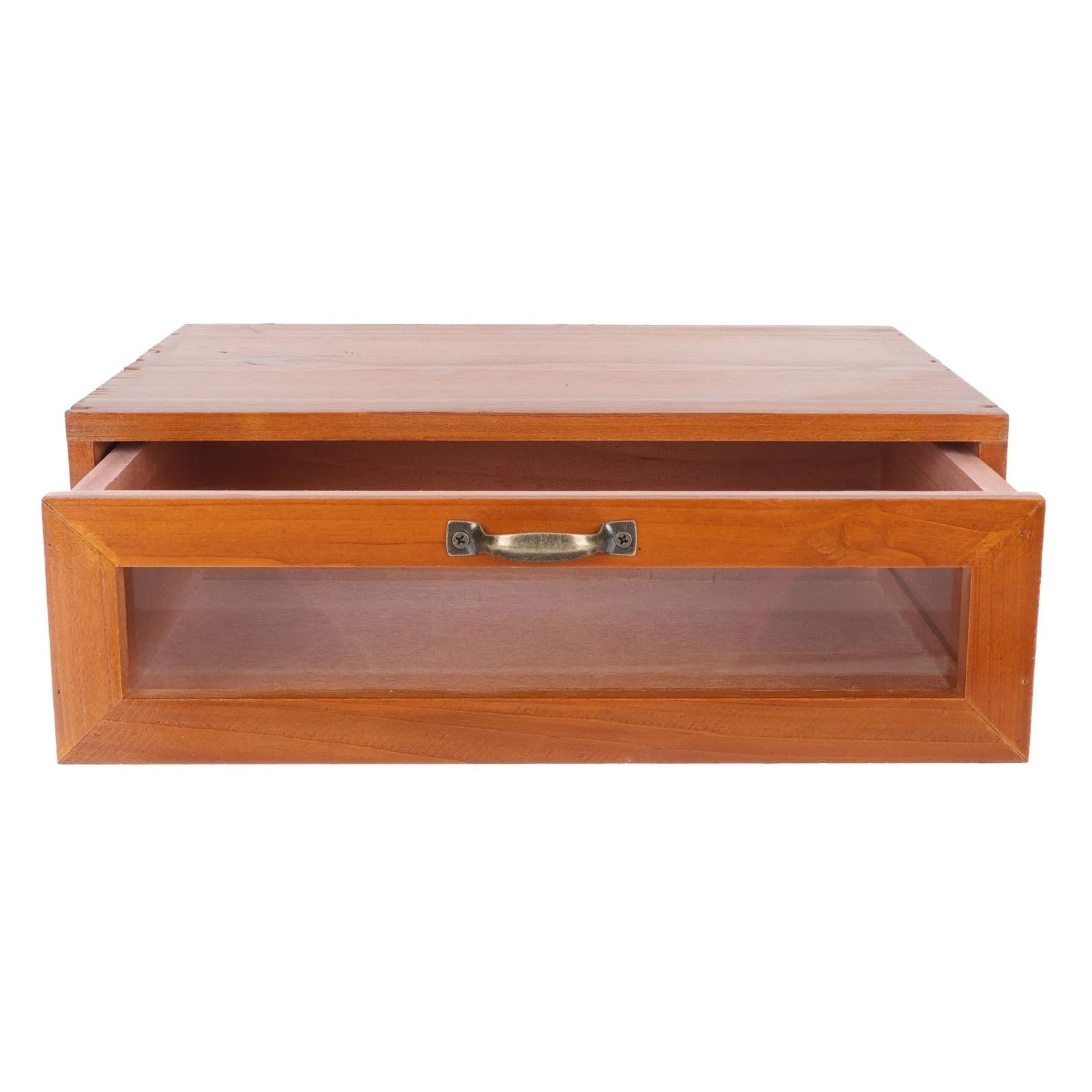 Support de moniteur bois rétro pour un bureau chic et ordonné