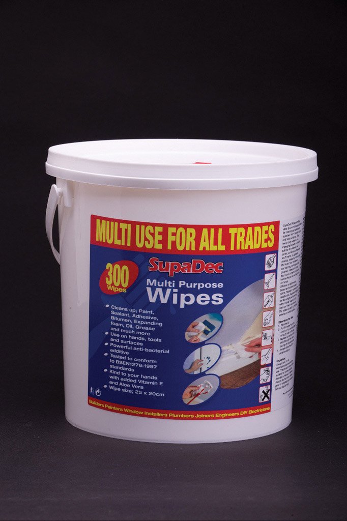 Trade Size Wipes - Pack 300