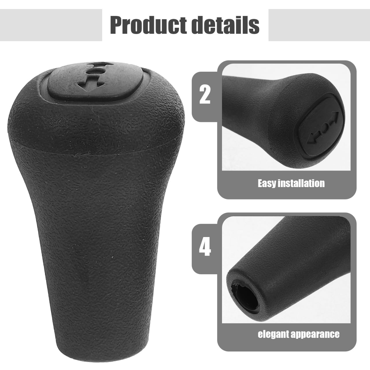Didiseaon 5 Piezas De Accesorios Para Montacargas De Palanca De Palanca Perillas De Cambio Manual De De Control Hidráulico De Carretilla Elevadora De