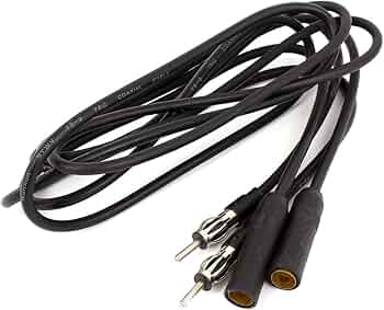 Amazon.co.jp: uxcell 車のFMアンテナケーブル ステレオFMラジオ