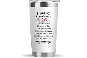Celebrate 1st Anniversary with our Timeless Tumbler Gift -- Agantree Arts