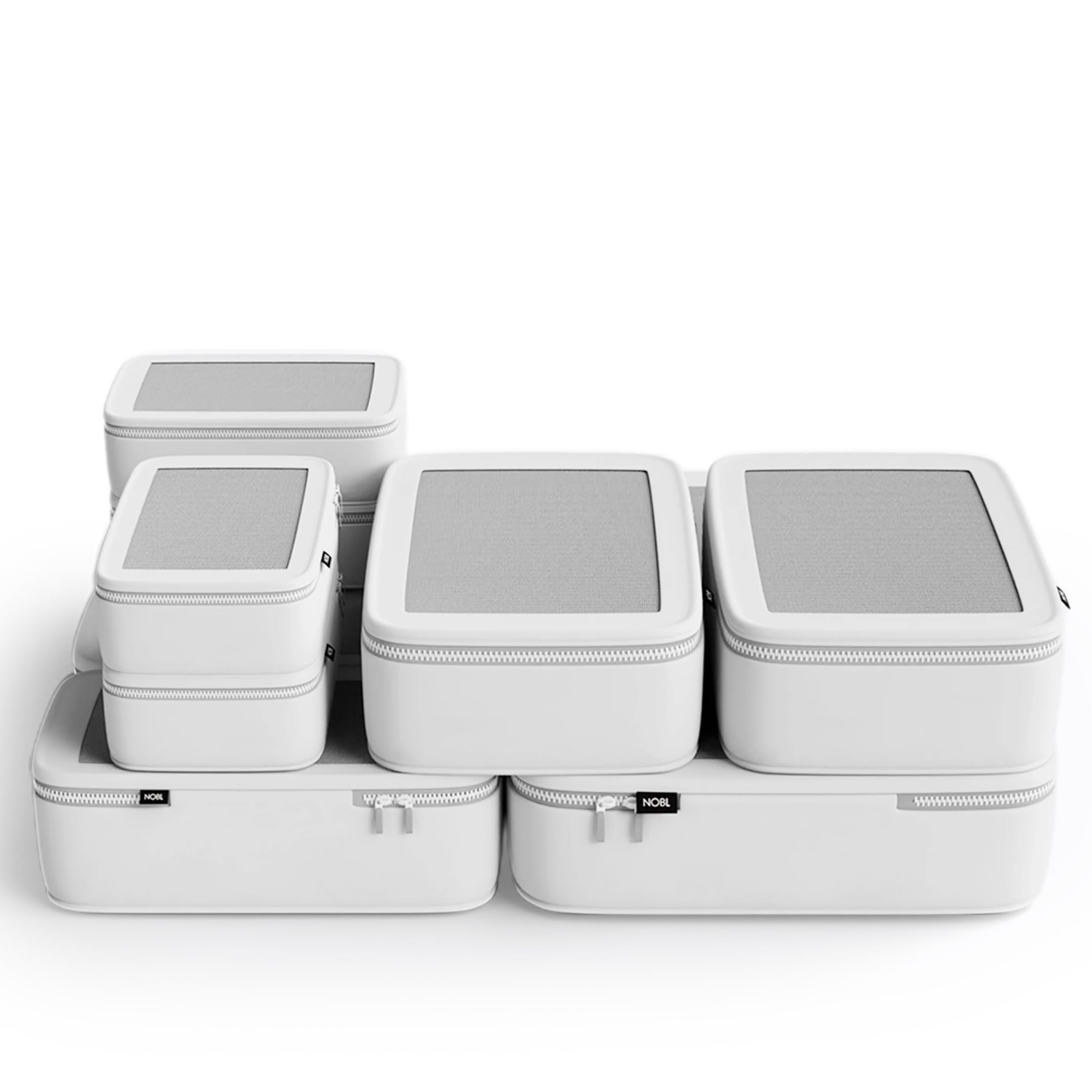 Amazon.com | NOBL Travel Compressible Packing Cubes Set, 6 Pieces