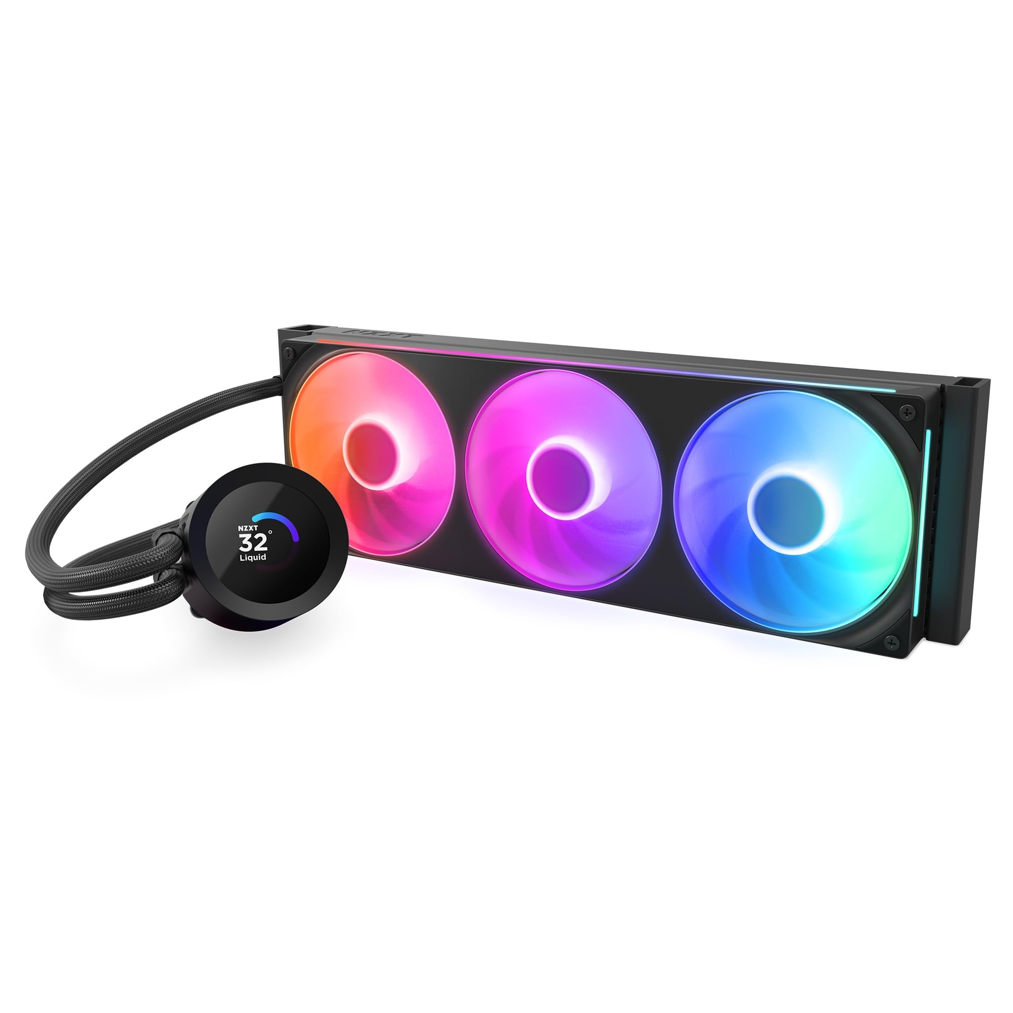 NZXT Kraken Plus 360 RGB - AIO CPU Sıvı Soğutucu - 360mm Radyatör
