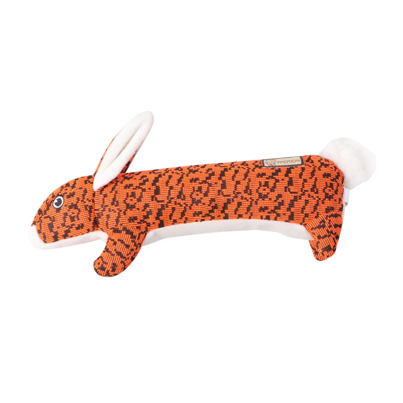 FRCOLOR Lot De 3 Jouets Couineurs À Mâcher pour Chien Jouet Couineur pour Chiot Fournitures pour Animaux De Compagnie Jouet À Mâcher Orange pour Chien