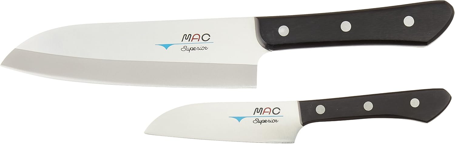 Mac Knife Superior Santoku Knife, Set of 2