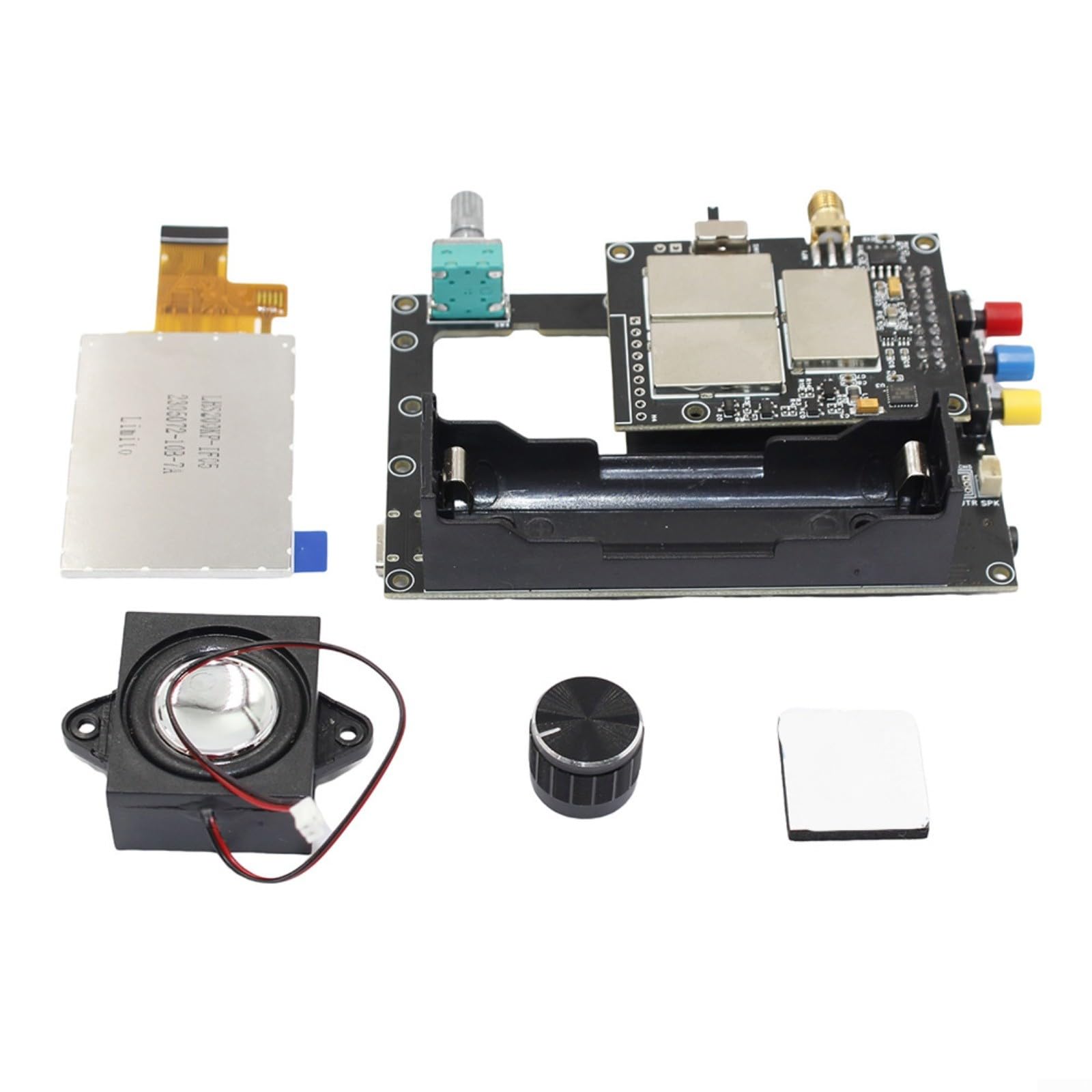 DIY Allband-Radio V5A Kit, FM AM SW SSB LSB USB Luftfahrt Bandempfänger, digitaler Analogausgang mit DAB-Tuner für Elektronik-Enthusiasten (Paket 1)