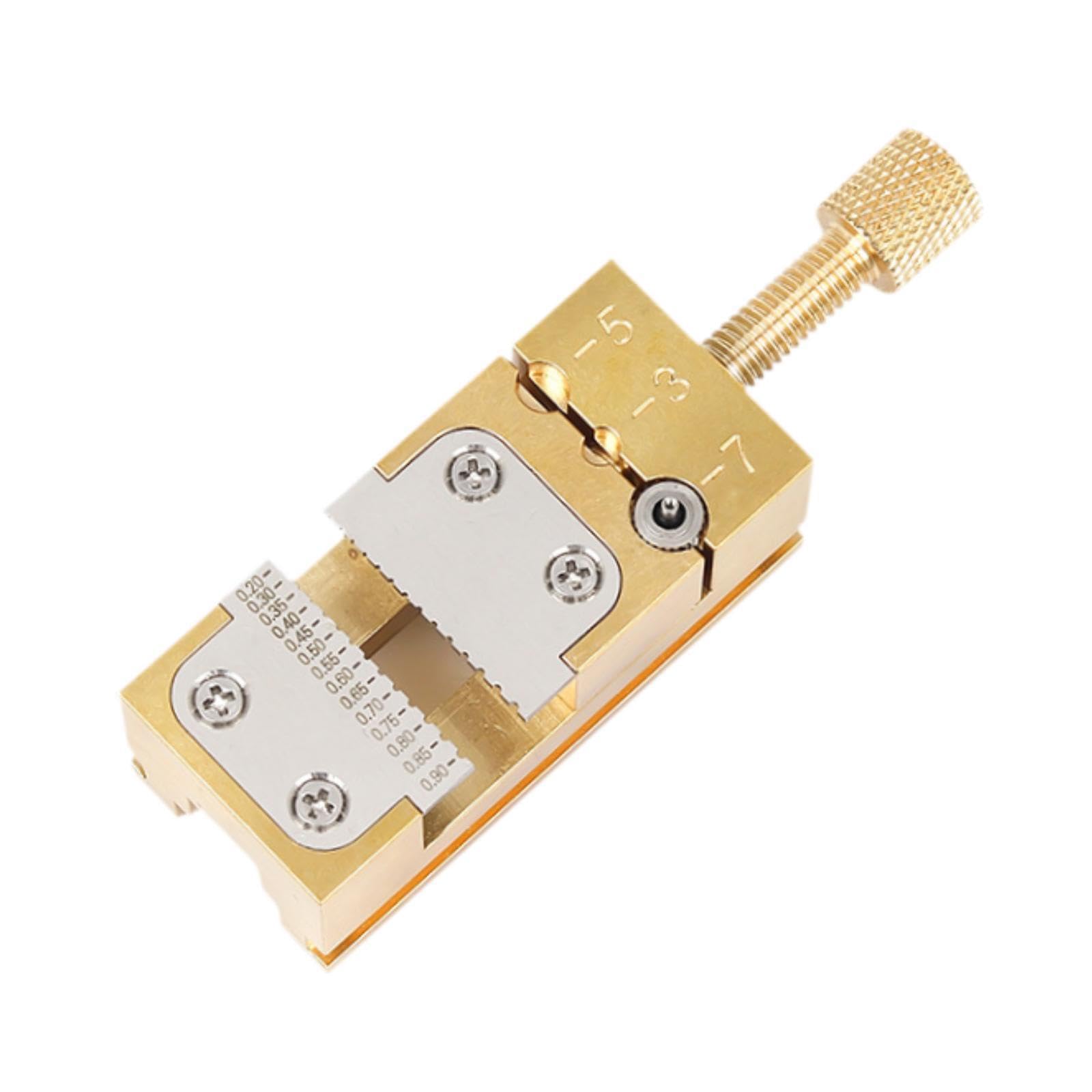 Quxvuis Gold Watch Repair Tool Metal Vise Profesonal, 0.2 To 1.3Mm