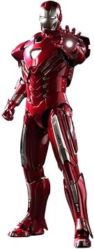 Hot Toys 16 Scale Iron Man MK33 Centurion Figure Silver