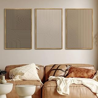 14 Bloxburg Entryway Ideas for Modern Builds 56 PHOPAGO 24x36in Large Minimalist Abstract Framed Wall Art Modern Boho Ne...