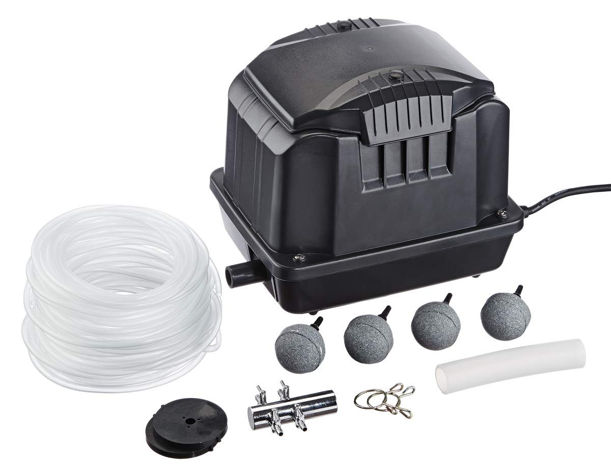 Pontec Ventilazione set PondoAir Set 3600, nero