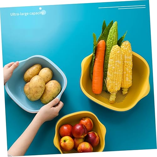 Miniatura 8 de Cabilock Colador de malla verde Colador de fregadero Escurreplatos para Fregadero Colador para Colador Hogar Escurridor Para Fregadero Colador Filtro