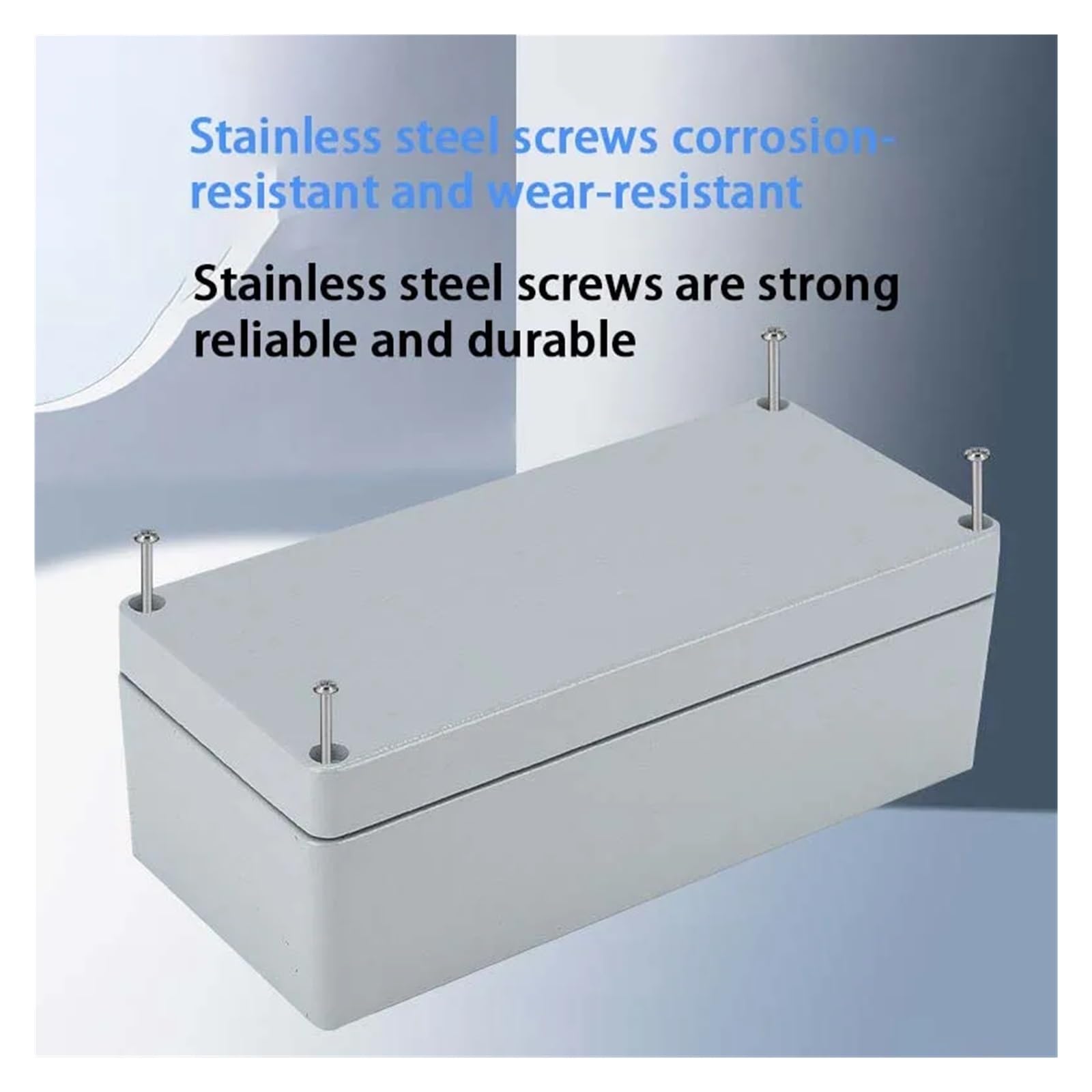 Caja de conexiones de aluminio fundido IP67 impermeable (1 unidad) for proyectos electrónicos, exteriores e industriales.(FA29 150x100x80mm)