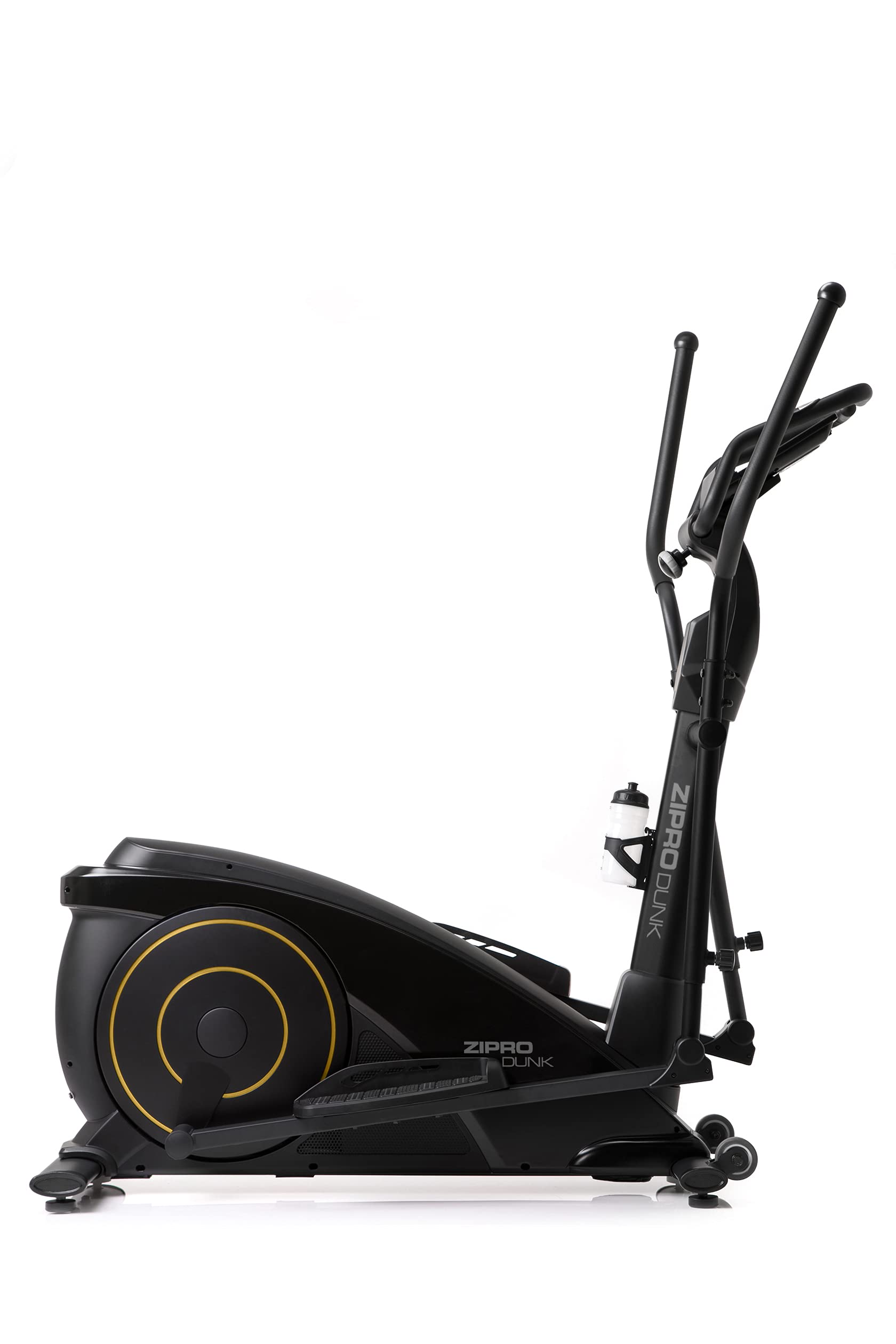 Zipro Crosstrainer Dunk, Ellittico fino a 150 kg, Attrezzo cardio per la casa, Macchina da allenamento cardio, Ellittica, Cyclette, 16 livelli di resistenza
