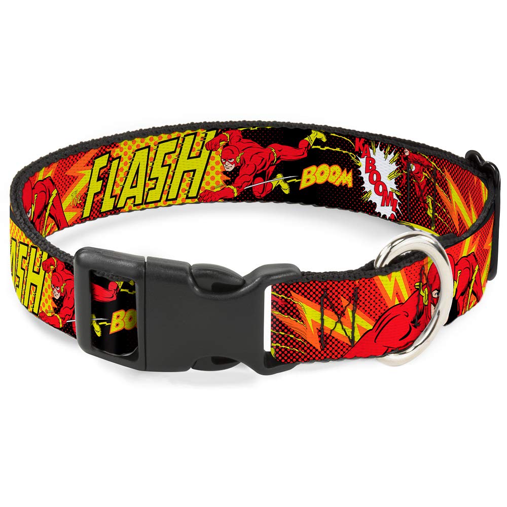 Collier Flash Boomkaboom anti-fugue boucle plastique