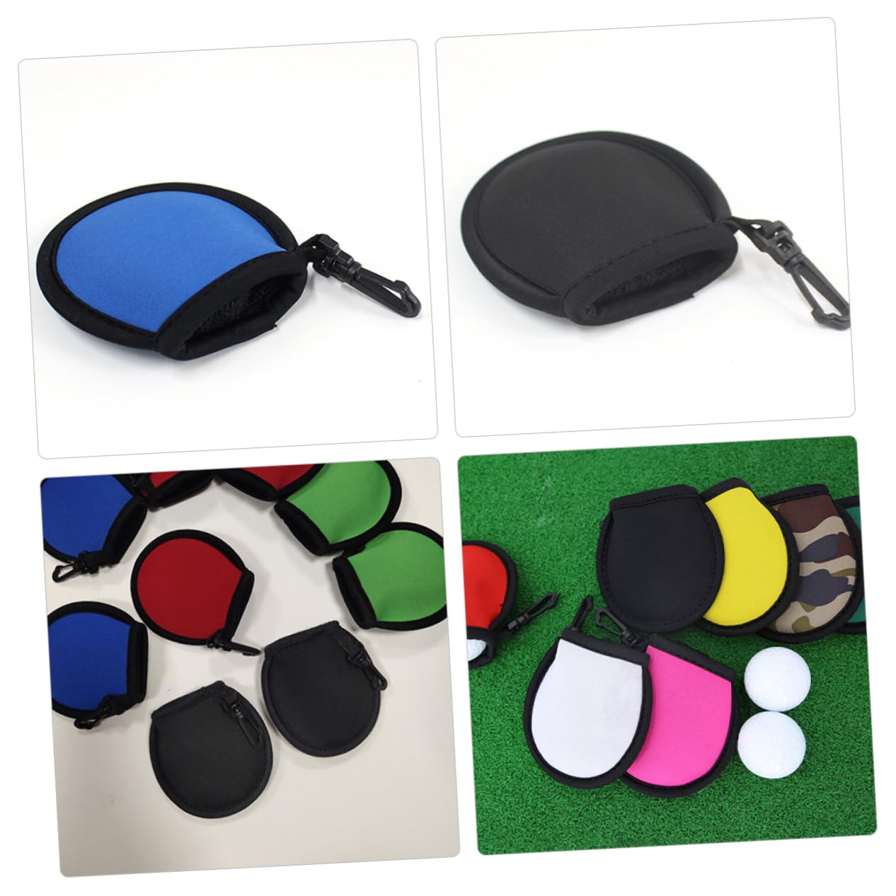 Toddmomy Klebriger Golfprofi Golfausrüstung Bucket-golfspiel Golfbuggy Netz Golfschläger Reinigungstuch Golfballreiniger Waschmaschine Für Taschenbälle Samtfutter