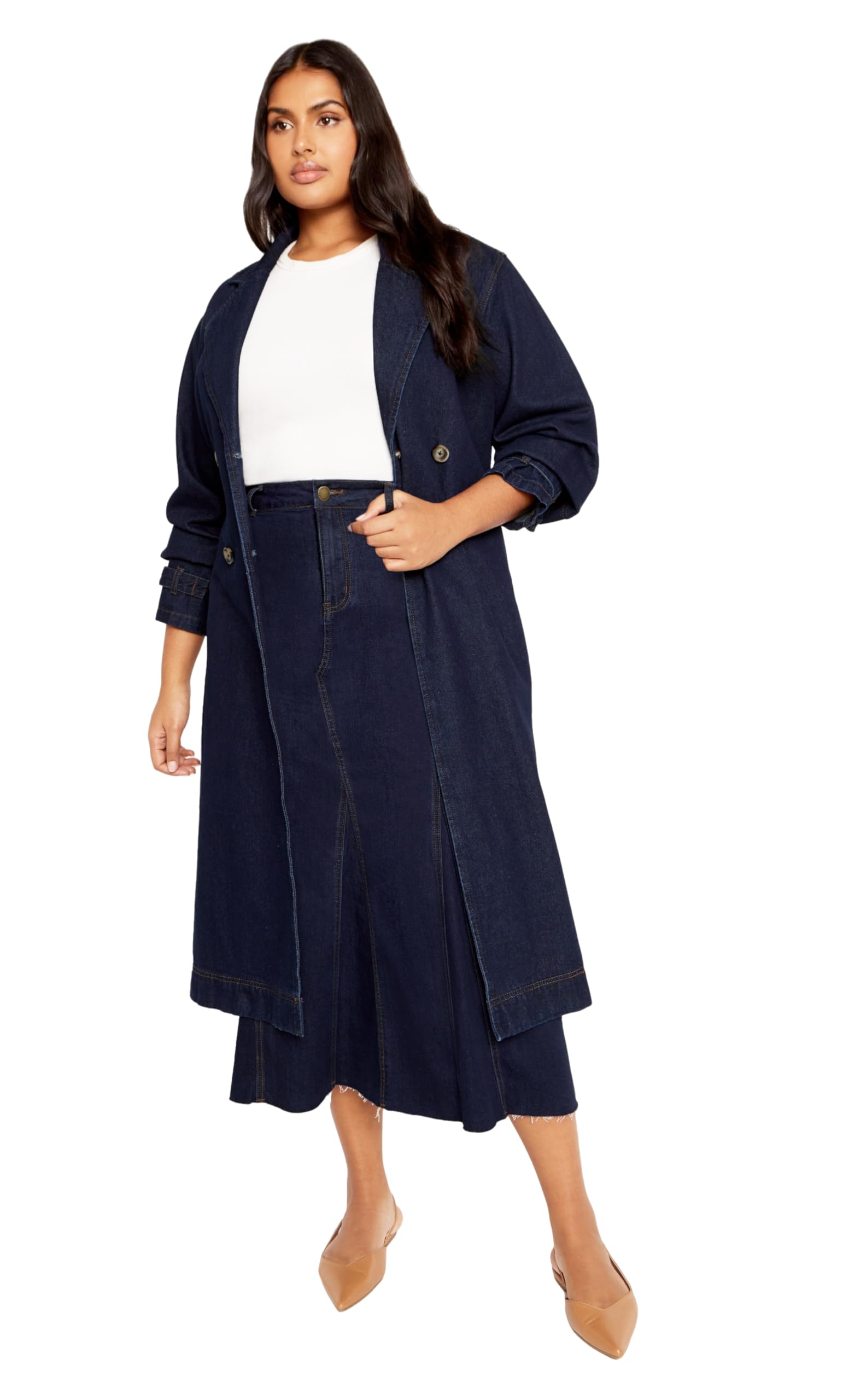 City Chic Womens Plus Size Skirt - Laylo