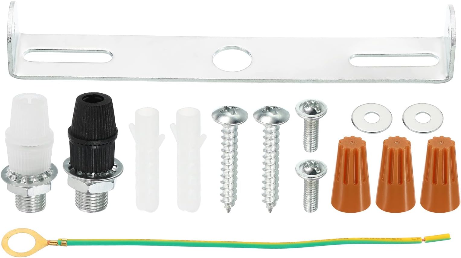 4PCS Ceiling Light Fixture Bracket,9cm/10.5cm Pendant Bracket with