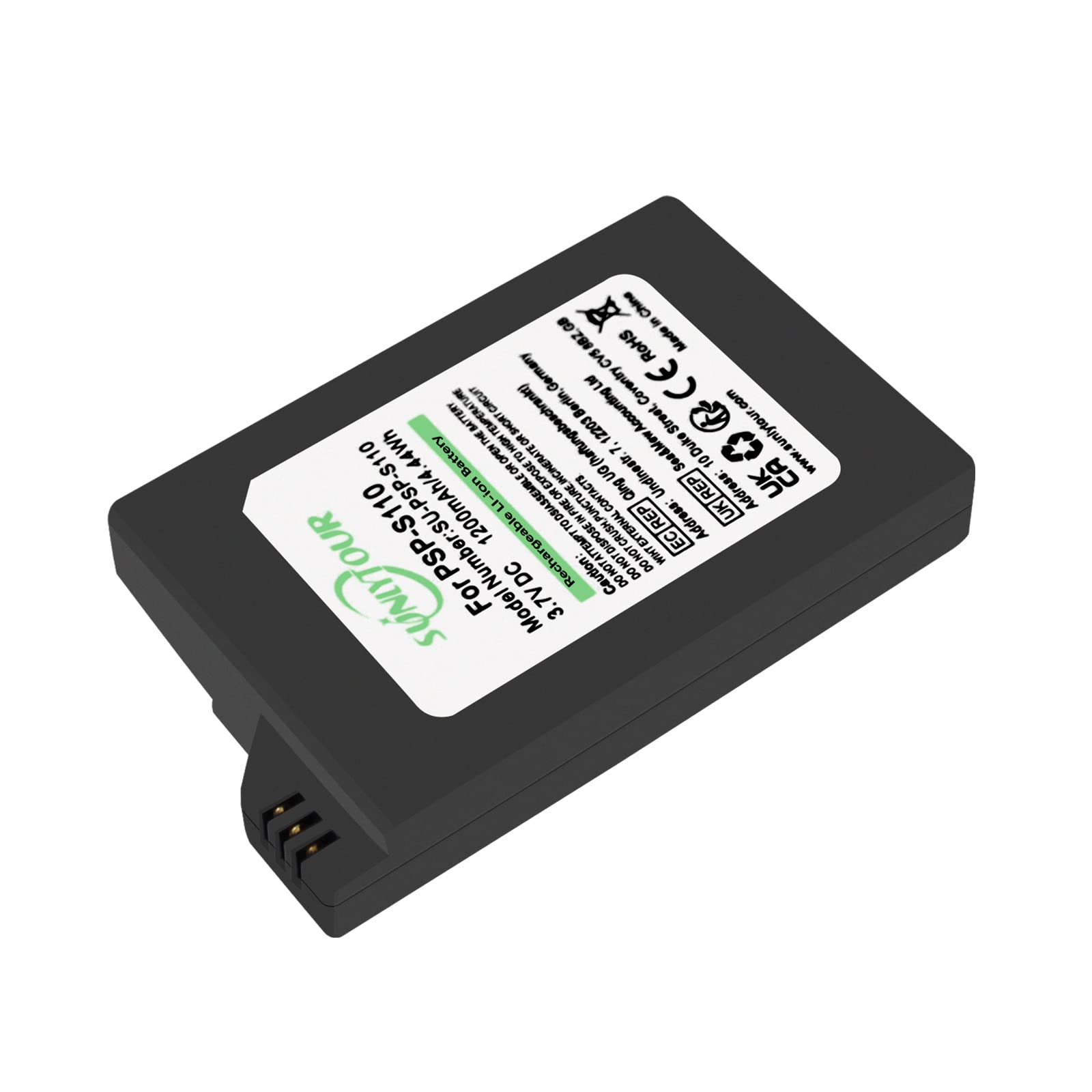PSP-S110 Batería, batería PSP S110 para PlayStation PSP 2000 2001 2002 2003 2004 2005 2006 2008 3000 3001 3002 3003 3004 3005 3006 3008