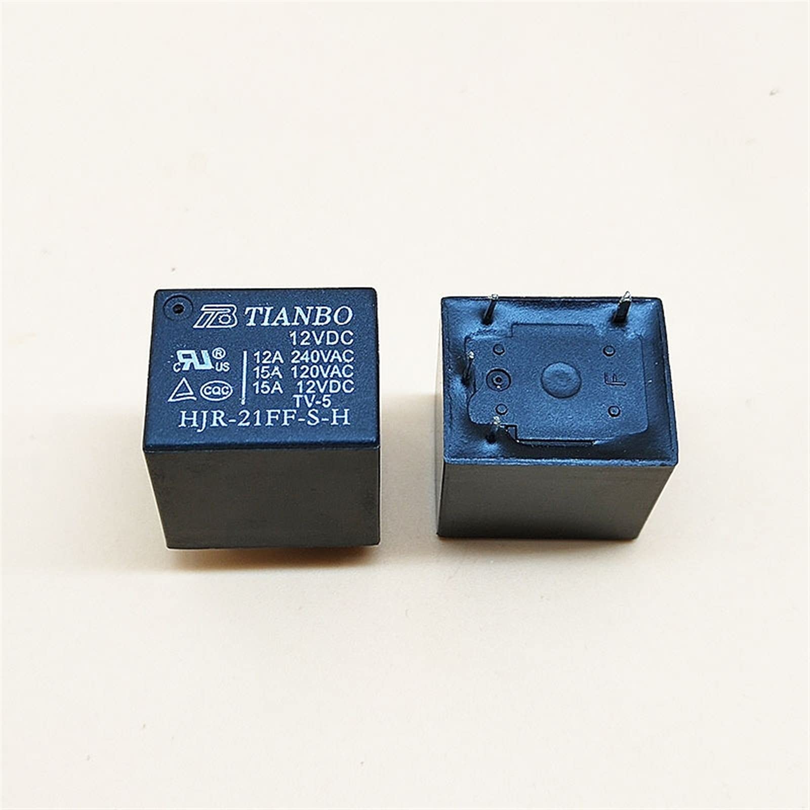 AQHYEBNSR 10PCS/LOT 100% Original New Relay HJR-21FF-S-H 5VDC HJR-21FF-S-H-12VDC 24VDC HJR 21FF S H 24V 12V 5V 4PIN 15A(HJR-21FF-S-H-5V)
