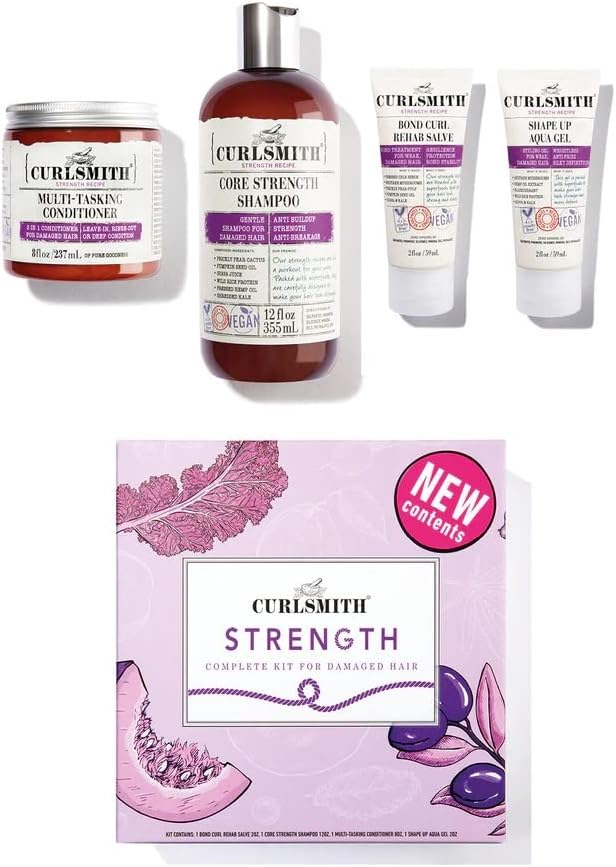 مجموعة بروتين الشعر سترينجث سوبرفود من كيرل سميث