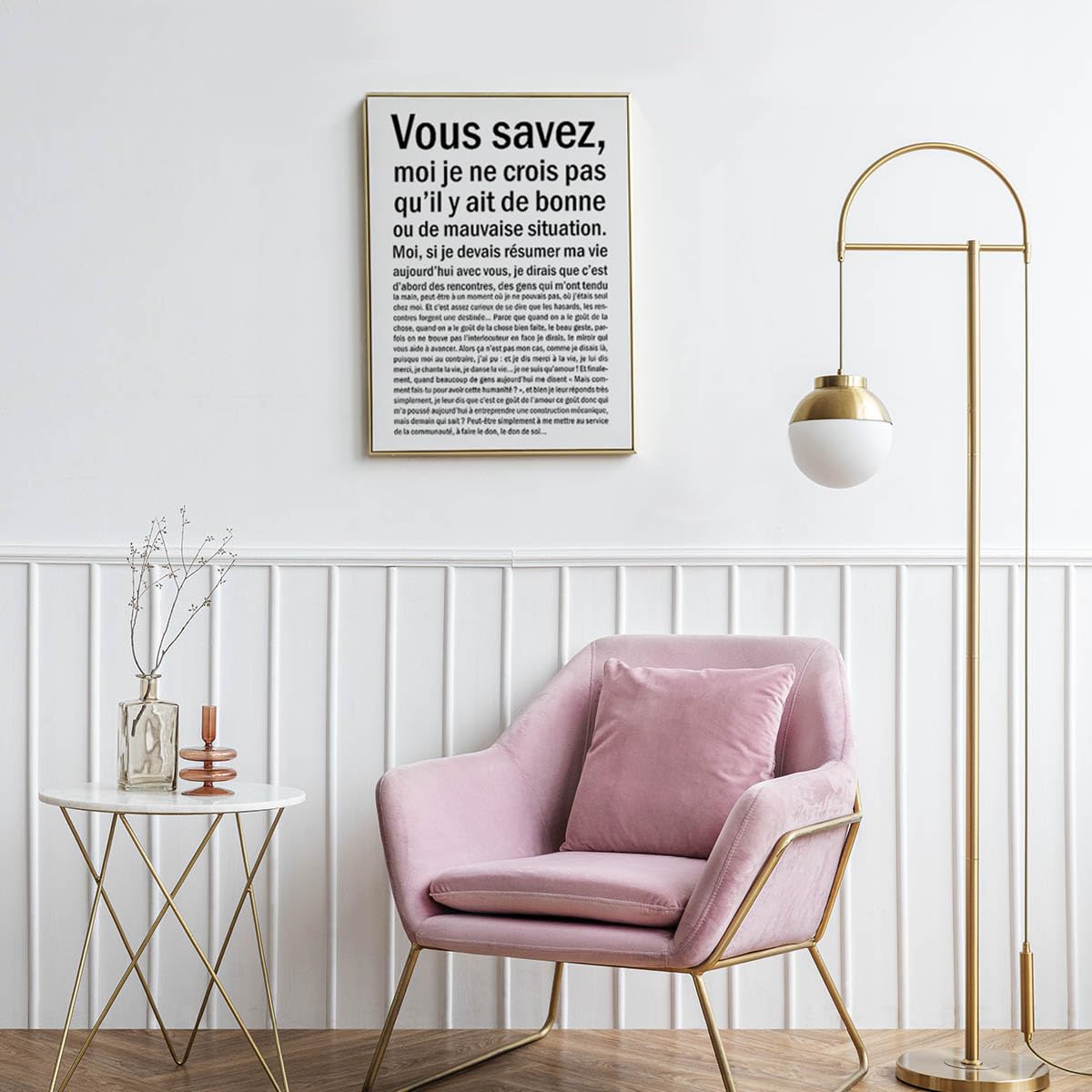 Plaque Métal Vintage Citation 'Bonne Ou Mauvaise Situation' – Déco Murale Humour 20x30 Cm – Style Rétro Industriel