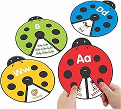 Early Learning Montessori Spinning Flash Cards – ABC 123 Alphabet & Number Toy for Kids (3–5 Years) Educational Toy Gift