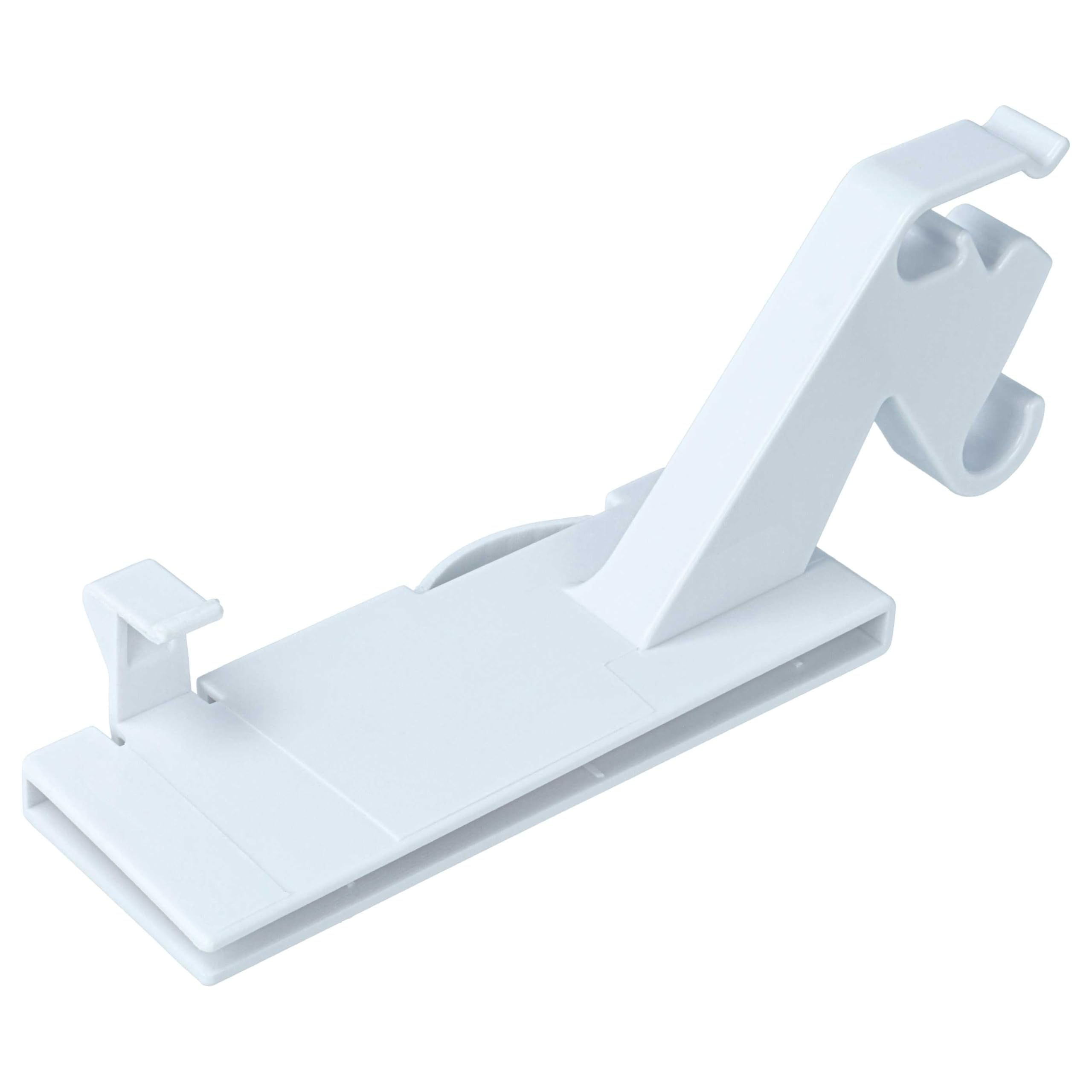 vhbw Cerniera destra compatibile con Zanussi ZBB28442SV, ZBF22451SA congelatore, frigorifero combinato - cerniera porta per vano freezer