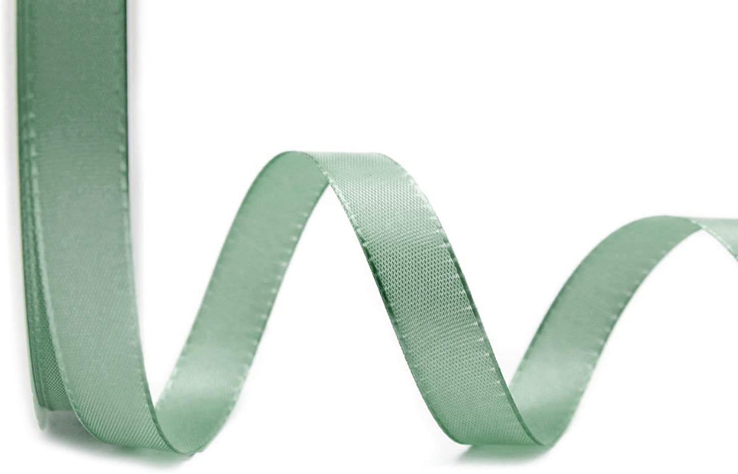 Satinband Grün - 91m X 3mm Geschenkband Für Hochzeiten, Blumensträuße & Bastelprojekte