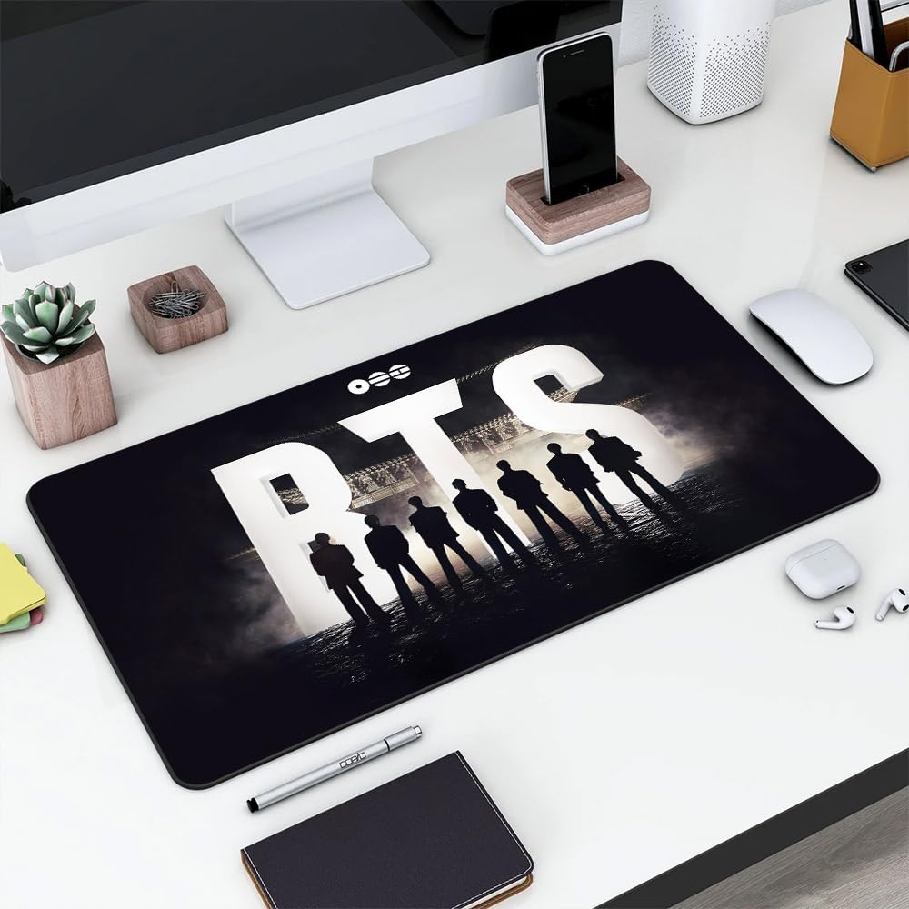 Gadgets WRAP Large Desk Mat Mouse Pad 11 x 23 Inch, Anti-Slip, Spill-Resistant, Ideal for Home, Office, Gaming Setups - BTS The Comeback-picture-29