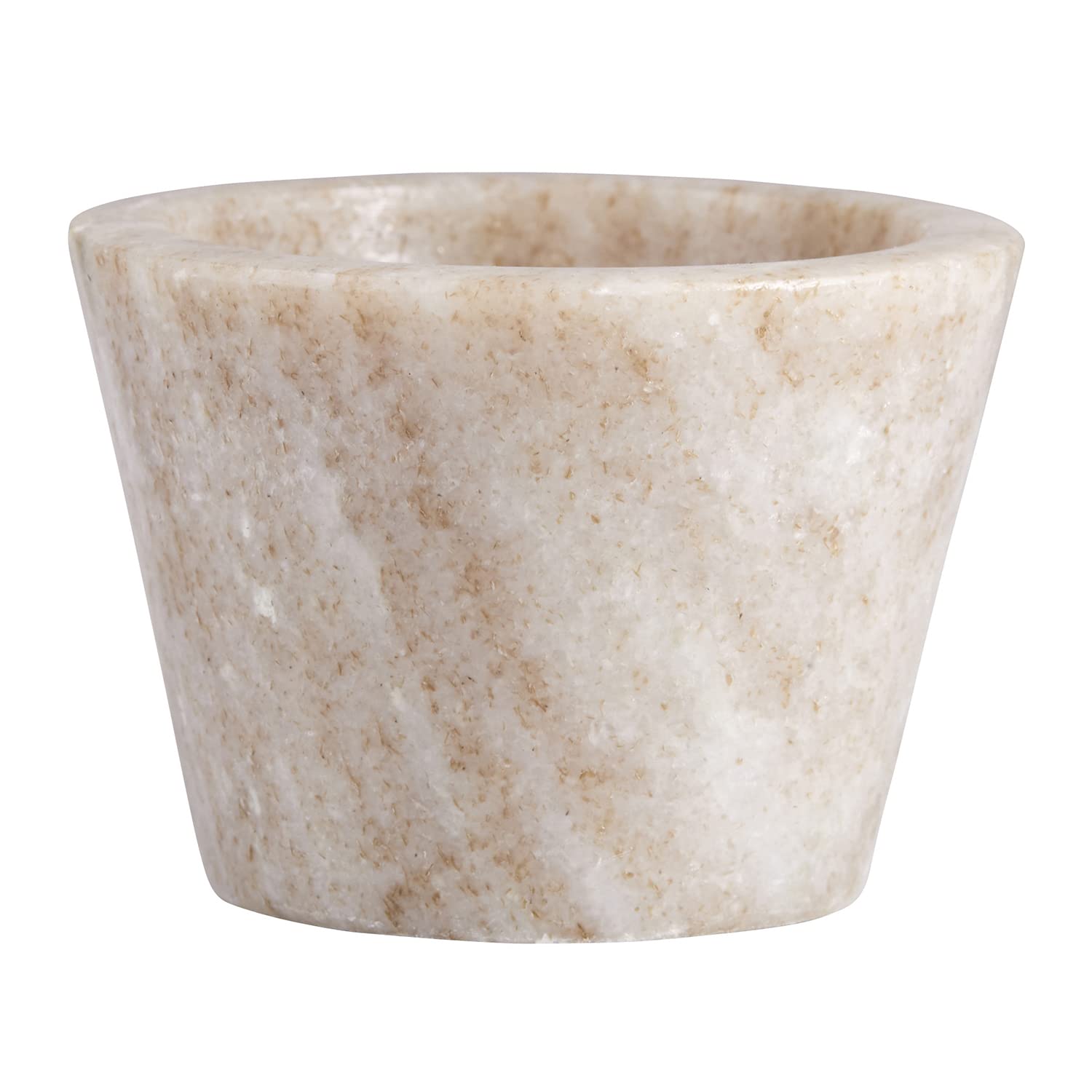 Pot à pincer marbre gris mini coupelle sel poivre table 5cm