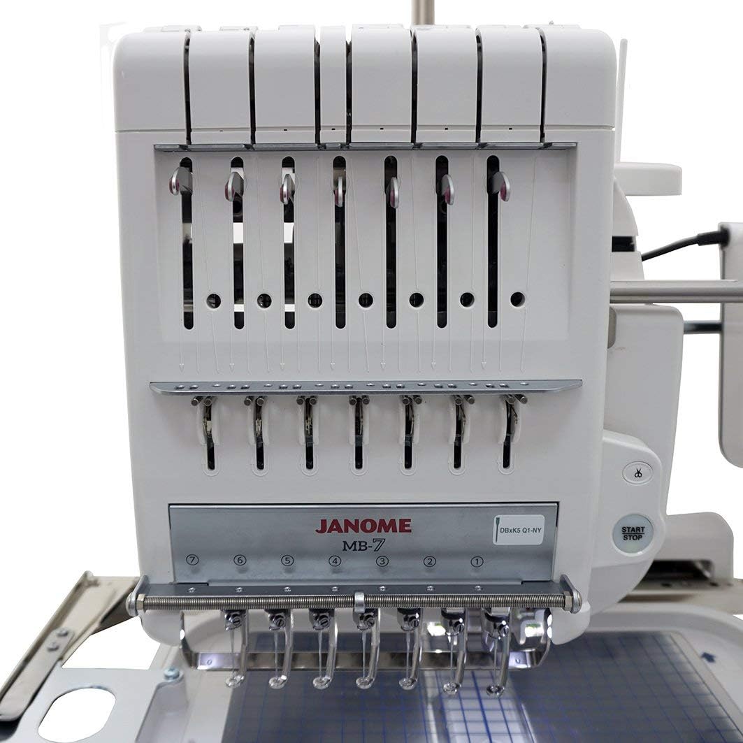 Janome MB-7 Multi Needle Embroidery Machine (Renewed)