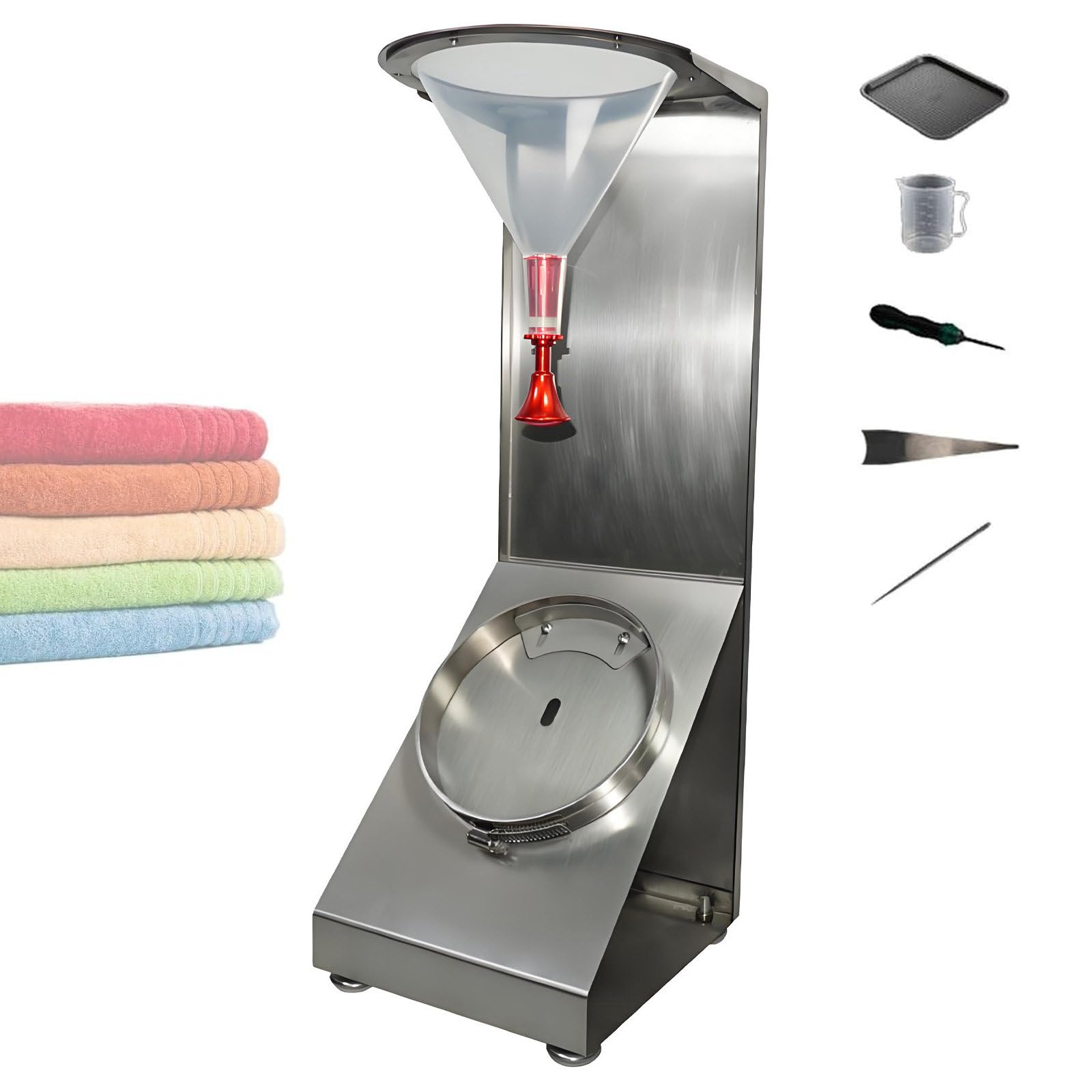 NYANS Fabric Water Repellency Tester, Adjustable Textile Fabric Spray Tester, with Adjustable Height Knob Nozzle, for the Textile, Medical, and Garment Manufacturing Industries