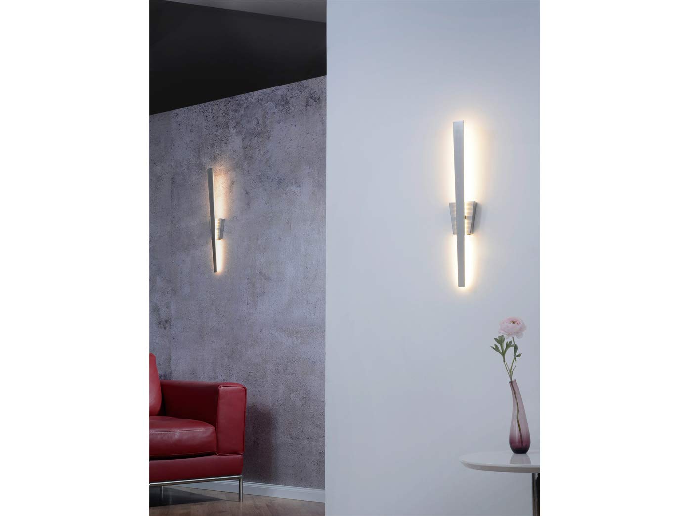 Trio Leuchten Zita 225870132 LED Wandleuchte, Metall, 6 Watt, Schwarz Matt