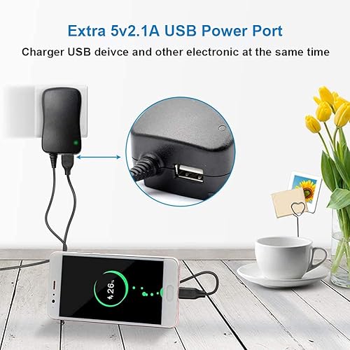 Miniatura 4 de ZOZO Adaptador de CA universal de 30 W con puerto USB y 8 puntas, voltaje ajustable 3 V 4.5 V 5 V 6 V 7.5 V 9 V 12 V CC fuente de alimentación para