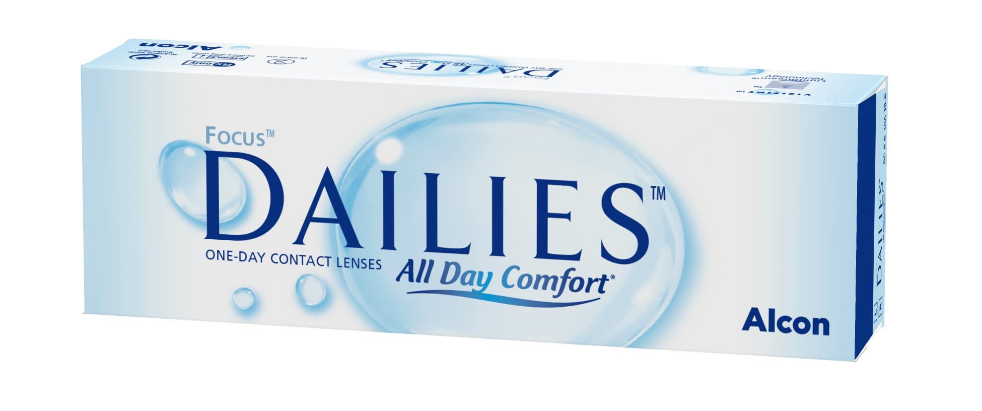 Alcon Dailies All Day Comfort Lenti A Contatto Giornaliere, 30 Lenti, BC 8.6 mm, DIA 13.8 mm, -2.25 Diopt