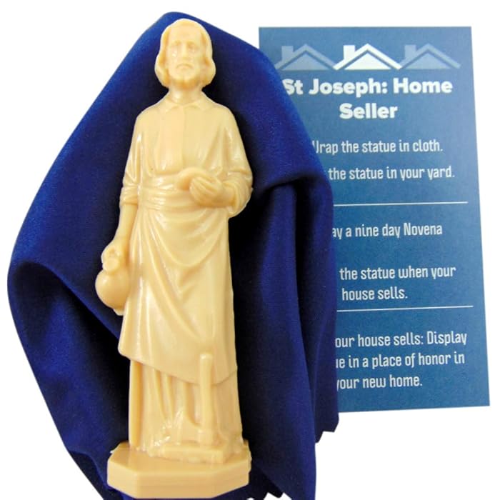 Buy St Joseph Statue for Selling House Kit with Instructions Burial