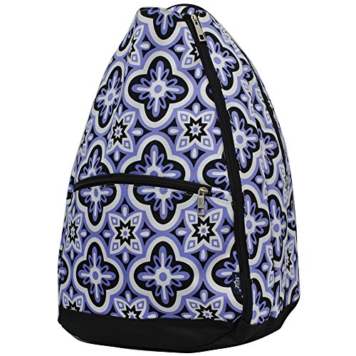 NGIL Quatrefoil Paradise Tennis Racquet Holder Backpack