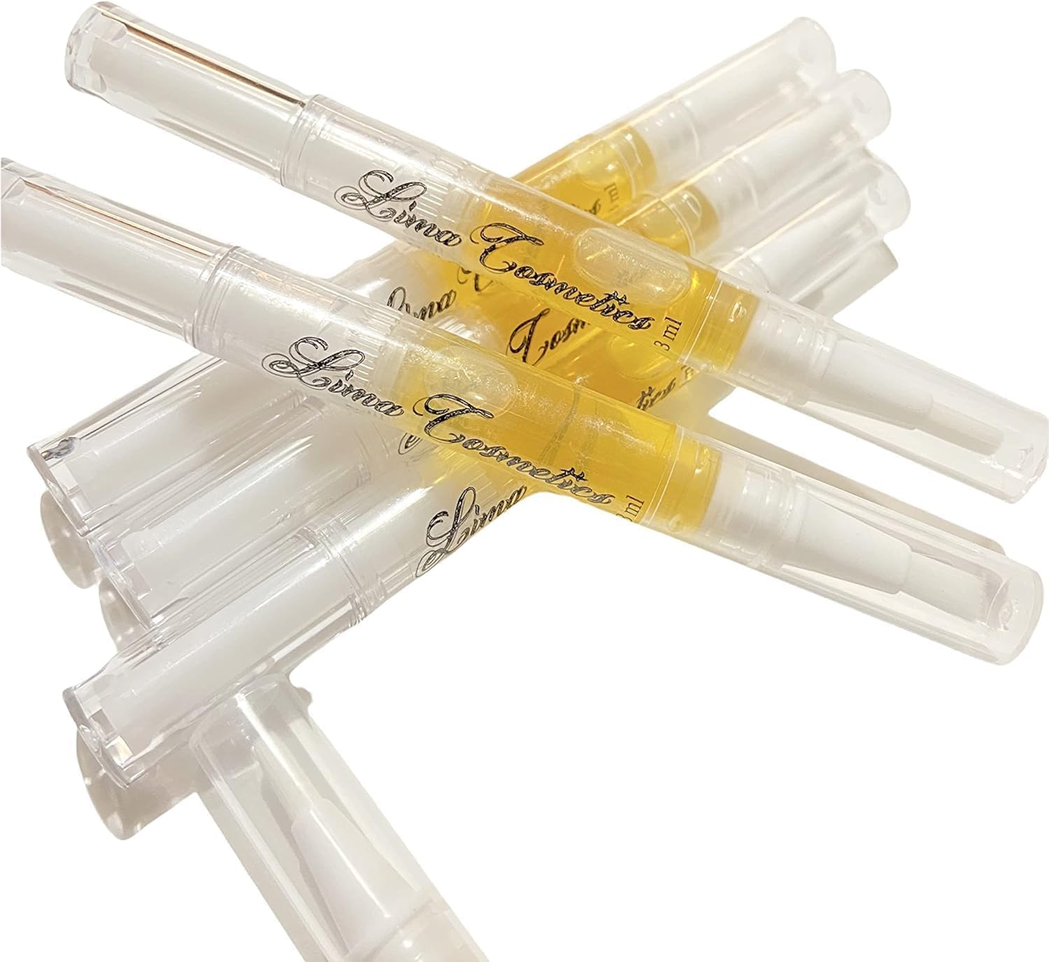 Nail Care Pen, Nail Hardener, Nail Treatment, Cuticle Oil Set, Cuticle Oil Treatment with Soft Brush for Nails Moist and Treatment