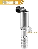 Vista 3 de X AUTOHAUX 12615873 12602516 Válvula variable VVT válvula de control de aceite para GMC Envoy 4.2L 2002-2009 para GMC Envoy XL 4.2L 2002 2003 2004
