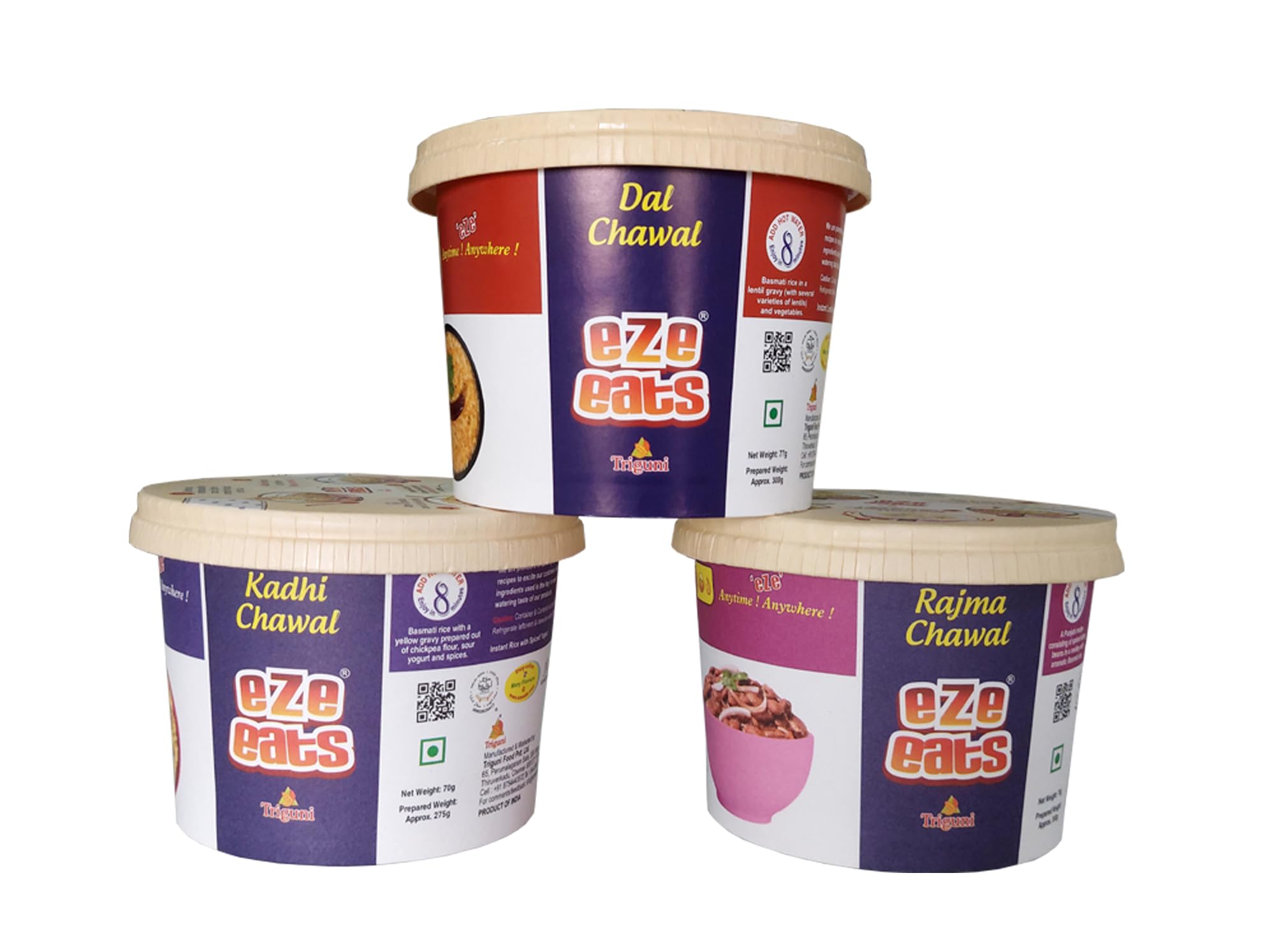 North Indian Meal Combo (Dal Chawal, Kadhi Chawal & Rajma Chawal) Pack of 3 (B0CJ35L6ZG) Amazon Price History, Amazon Price Tracker