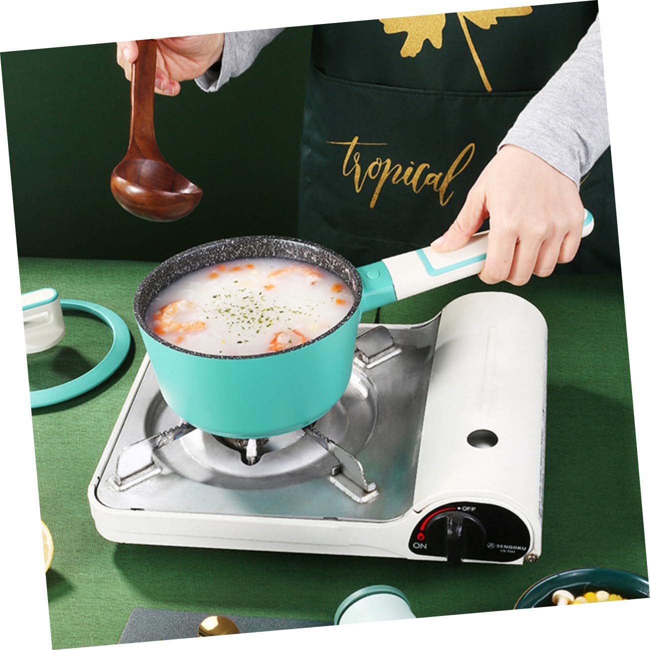 ABOOFAN Noodle Pot Non- Pan Composite Bottom for Cooking Soup and Noodles for Food and Everyday Use