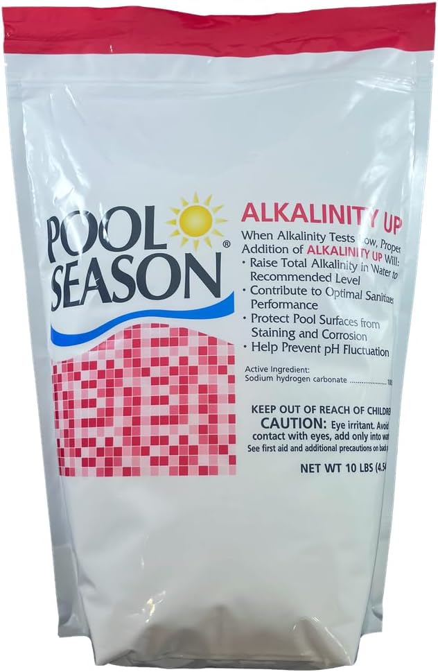 Pool Season Alkalinity Increaser – 25 lb Box | Boosts Alkalinity & Maintains pH Balance | 100% Pure Sodium Bicarbonate for Pools