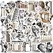 50 Pcs Classical Sculpture Stickers Set – Greek and Roman Statues for Laptops, Water Bottles, Notebooks