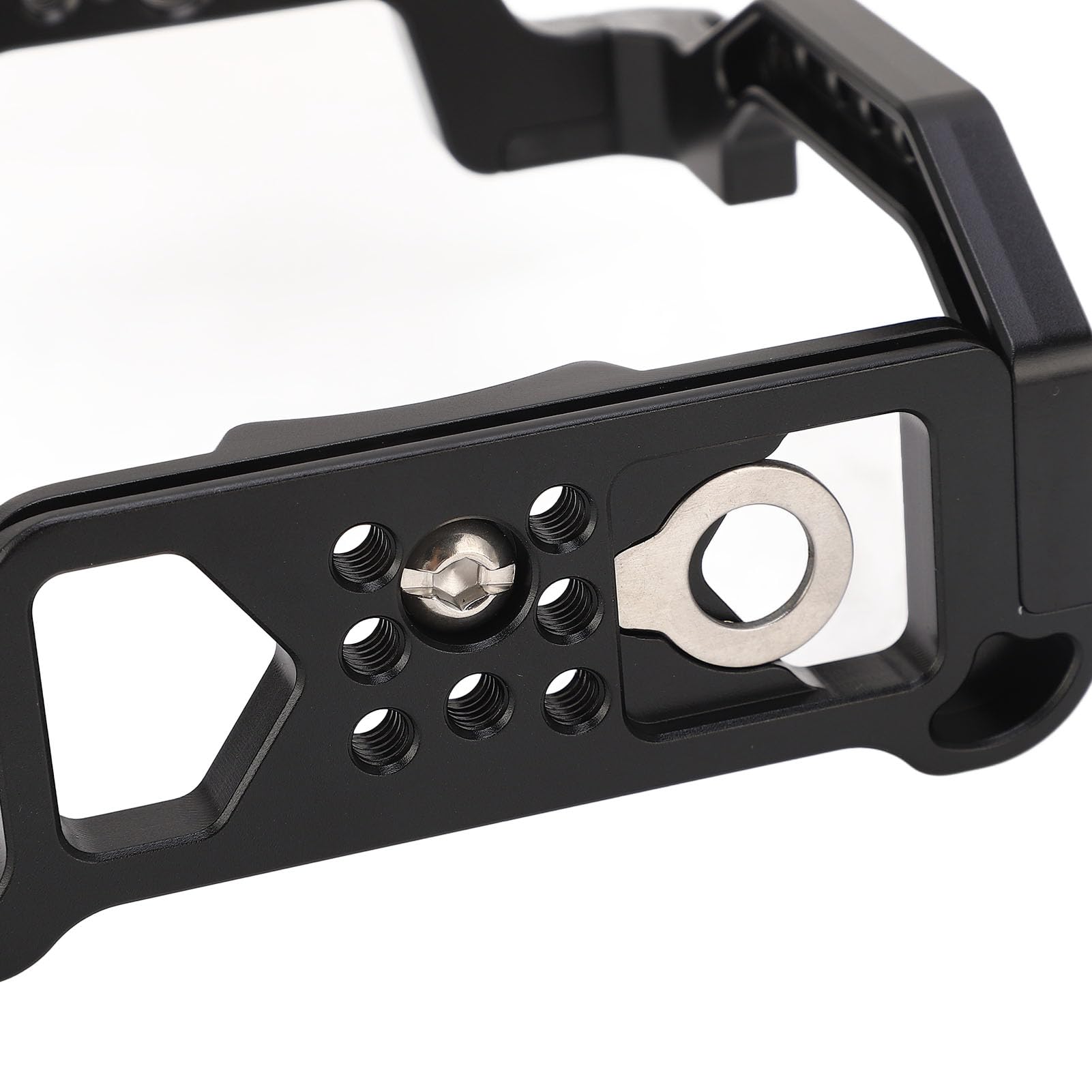 Stabilizzatore in Lega di Alluminio con Gabbia Completa per Fotocamera, Perfetto per Riprese Video Vlogging R5 R6 Design Resistente per Registi