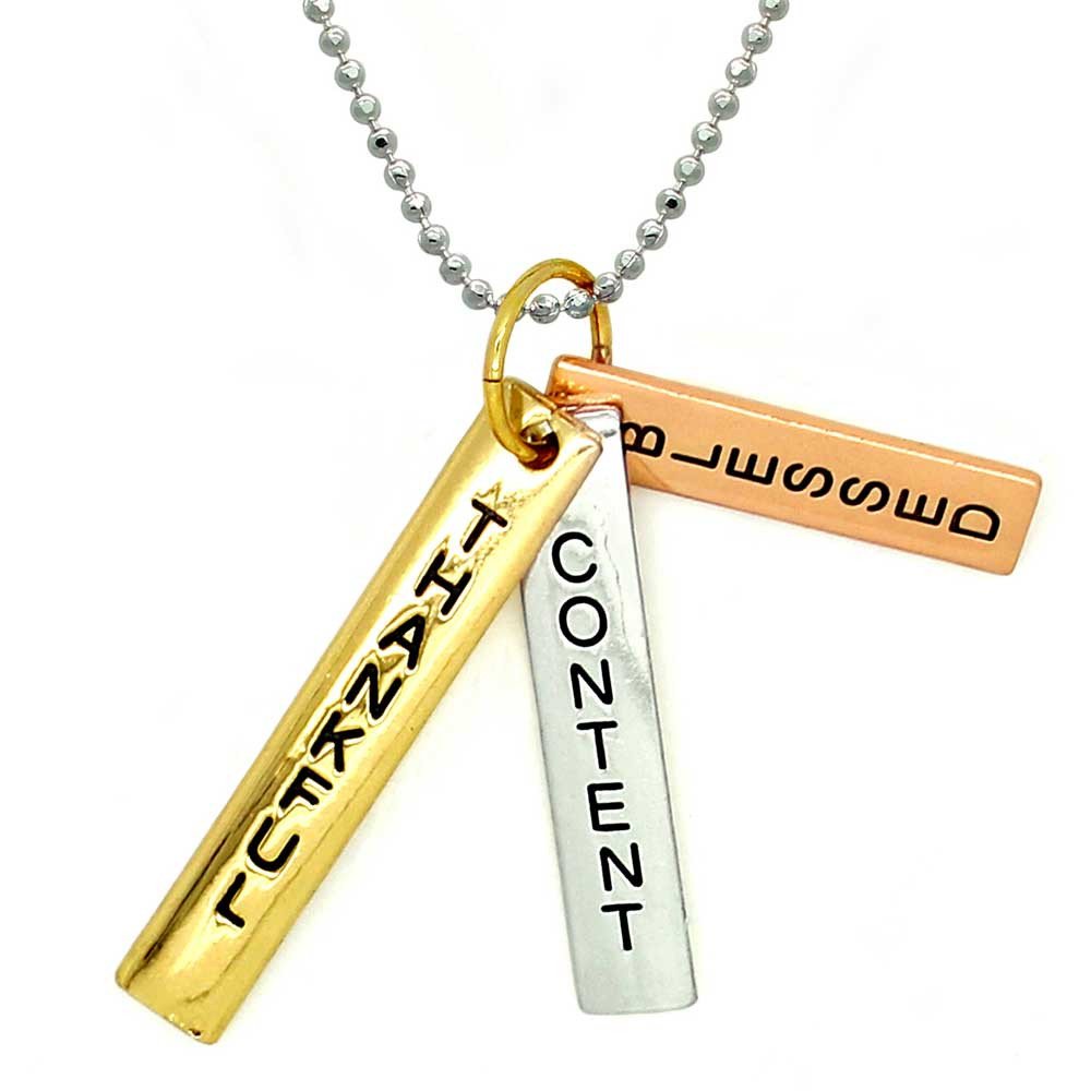 KIS-Jewelry Trinity Necklace