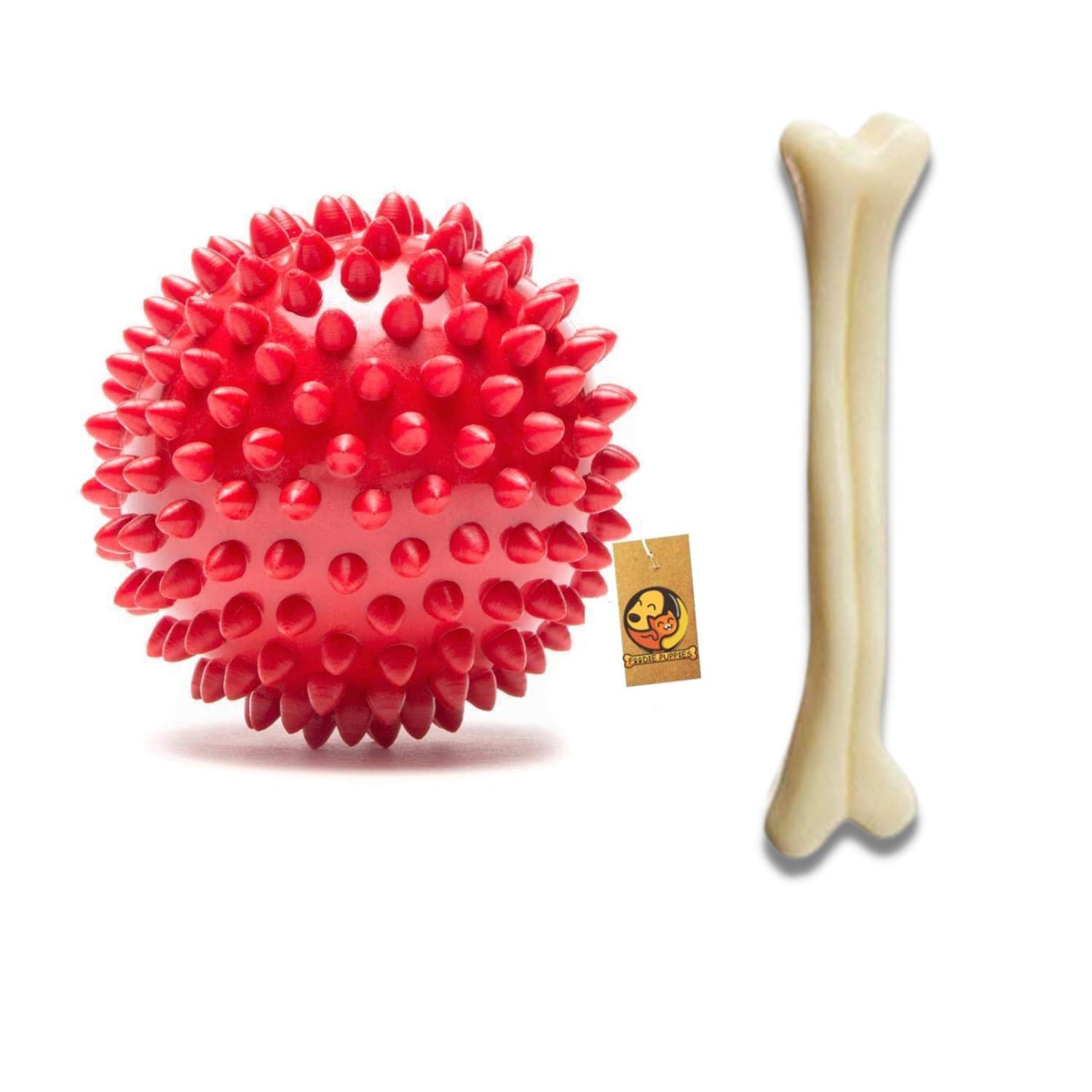 See full amazon price history chart for Foodie Puppies Chew Toy Combo - Durable Spike Ball and Nylon Bone, 6inch for Dogs and Puppy | Dental Care | Training Purpose | Relieve Itching and Clean Teeth Foodie Puppies Chew Toy Combo - Durable Spike Ball and Nylon Bone, 6inch for Dogs and Puppy | Dental Care | Training Purpose | Relieve Itching and Clean Teeth (B0BPBRLNLY) Amazon Price History, Amazon Price Tracker