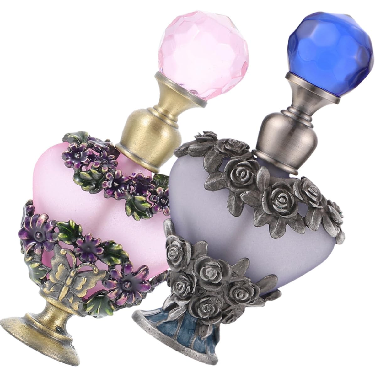 Envase de perfume de metal para escritorio y viaje atomizador de 5ml HEATSHAKING